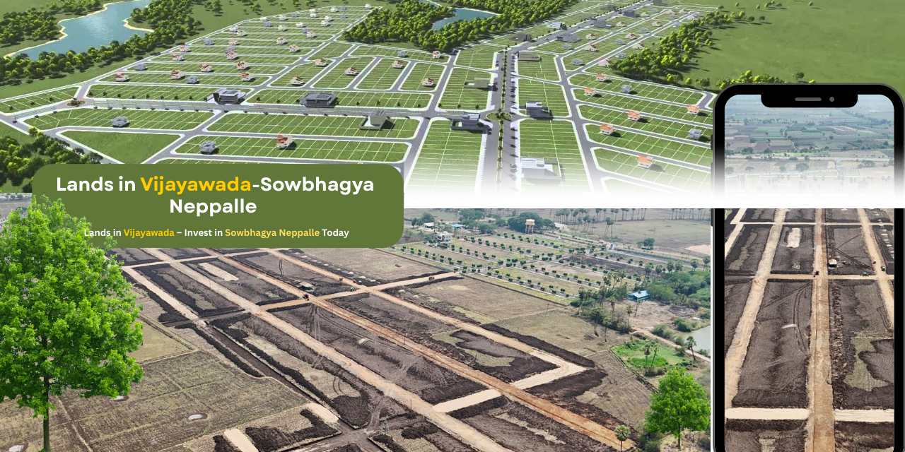 CRDA-approved residential land in Vijayawada Sowbhagya Neppalle with modern amenities and prime location for dream homes.